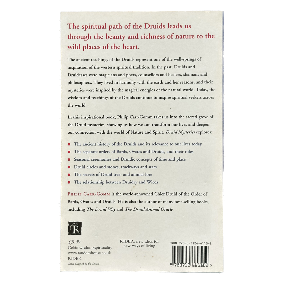 Druid Mysteries: Ancient Wisdom for the 21st Century