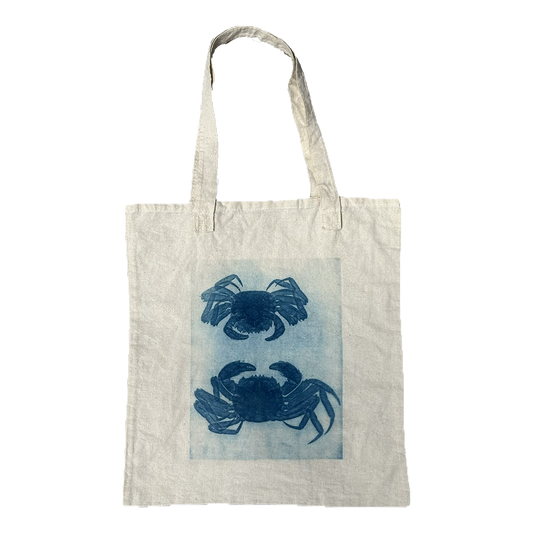 crab x-ray tote bag