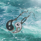 yin yang earring set